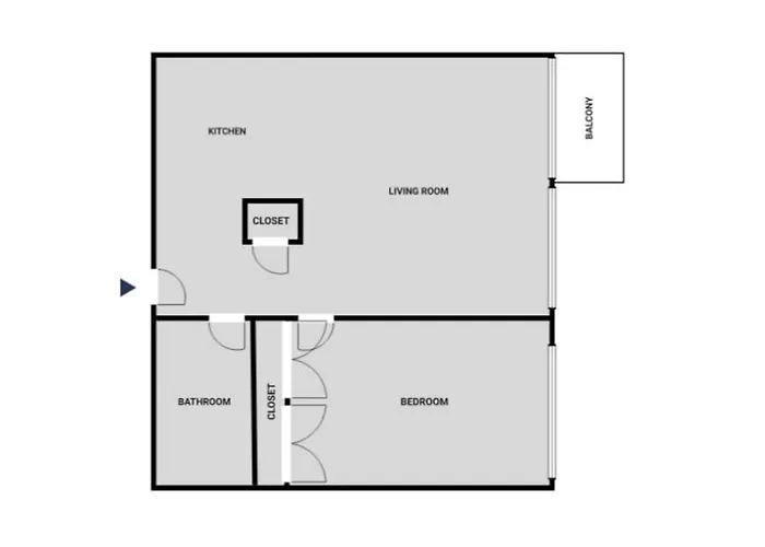 Blueground River North Pool Doorman Wd Chi-1092 *